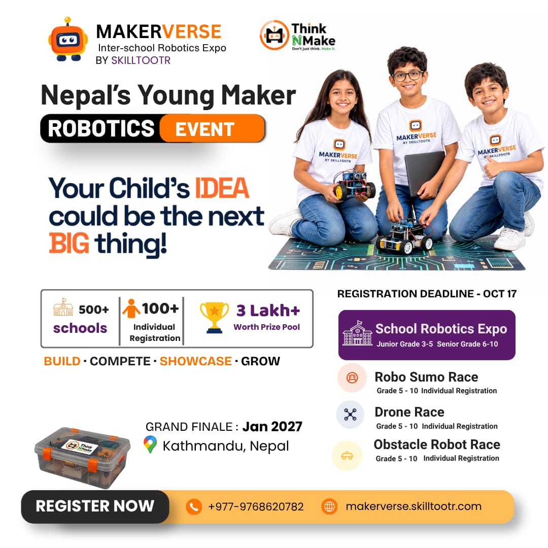 MakerVerse — Inter-school Robotics Expo 2027